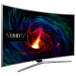 Samsung UE65JS9000 Curved 4K SUHD HDR 3D Smart TV, 65